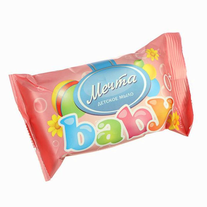 Детское туалетное мыло «Мечта» с чередой, 90 г артикул анонс 6943048
