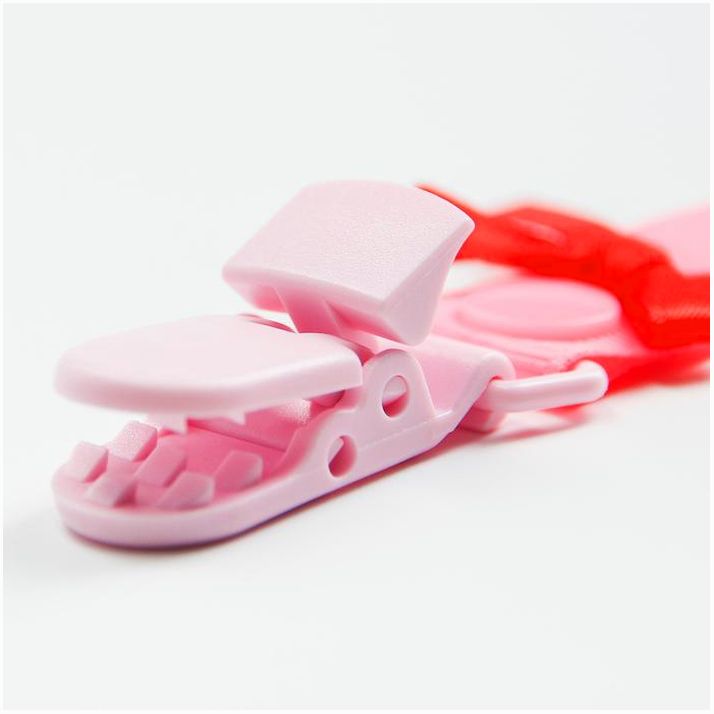 Картинка Держатель для соски - пустышки , ниблера «Маленькая леди» на ленте (№2792840) от магазина Мир детей Товары для Новорожденных