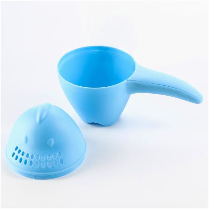 Картинка Ковш для купания и мытья головы, детский банный ковшик, хозяйственный «Динозаврик», цвет голубой (№7761337) от магазина Мир детей Товары для Новорожденных