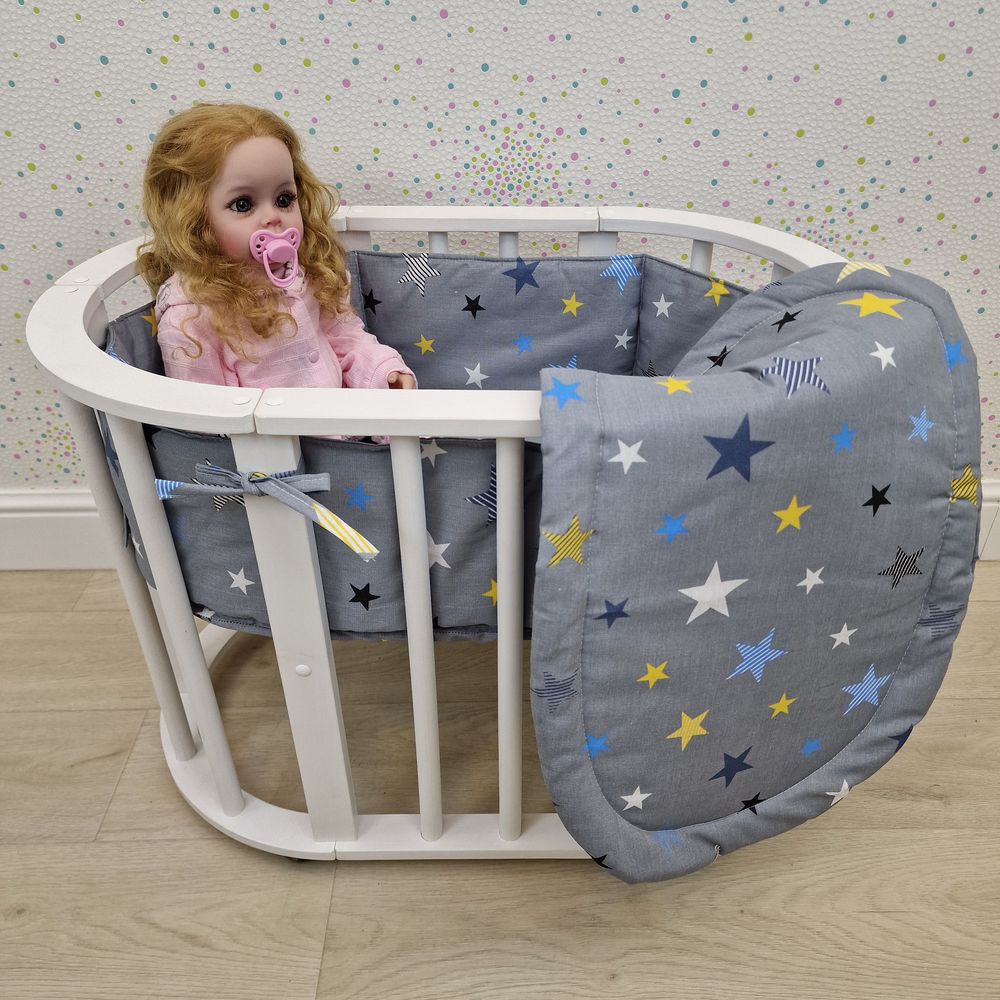 Пеленка для новорожденного с кружевами (бязь) артикул анонс КуклКПБ6_39