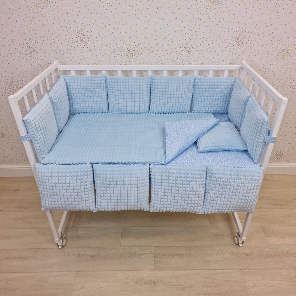 КПБ 16 пр (борт + пододеяльник + одеяло + подушка + простынь + (плюш/бязь) 12кв артикул анонс 1153-0-1бб_13