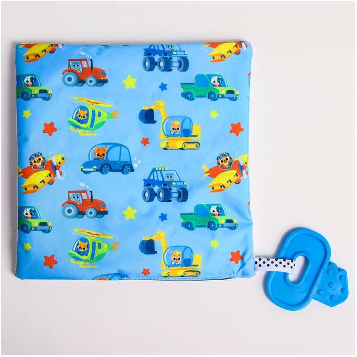 Игрушка - шуршалка «Петелька», синий артикул анонс 5358988