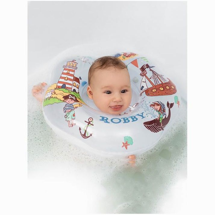 № 5478673 Надувной круг на шею для купания малышей Robby, «Пираты»