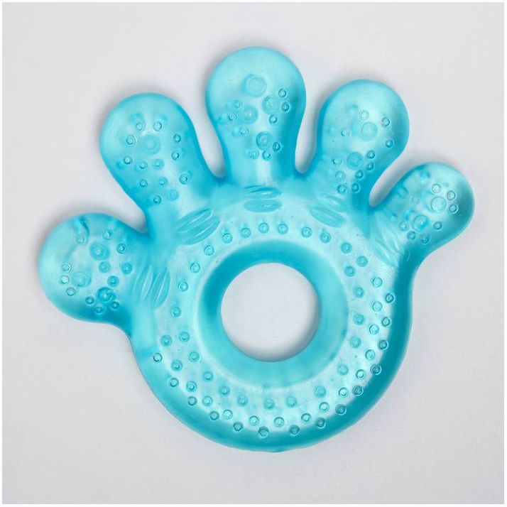 № 4301020 Прорезыватель охлаждающий «Ладошка», цвет МИКС, Крошка Я