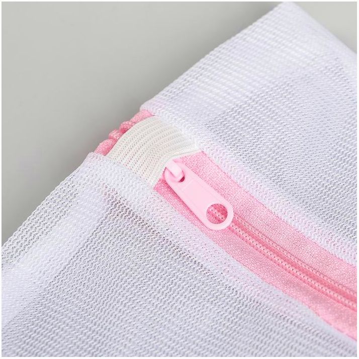 Картинка Мешок для стирки белья Доляна, 20?30 см, мелкая сетка, цвет МИКС (№2516016) от магазина Мир детей Товары для Новорожденных