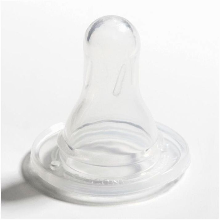 Соска силиконовая на бутылочку , +6мес., быстрый поток (Х), фасовка 20шт артикул анонс 2593724