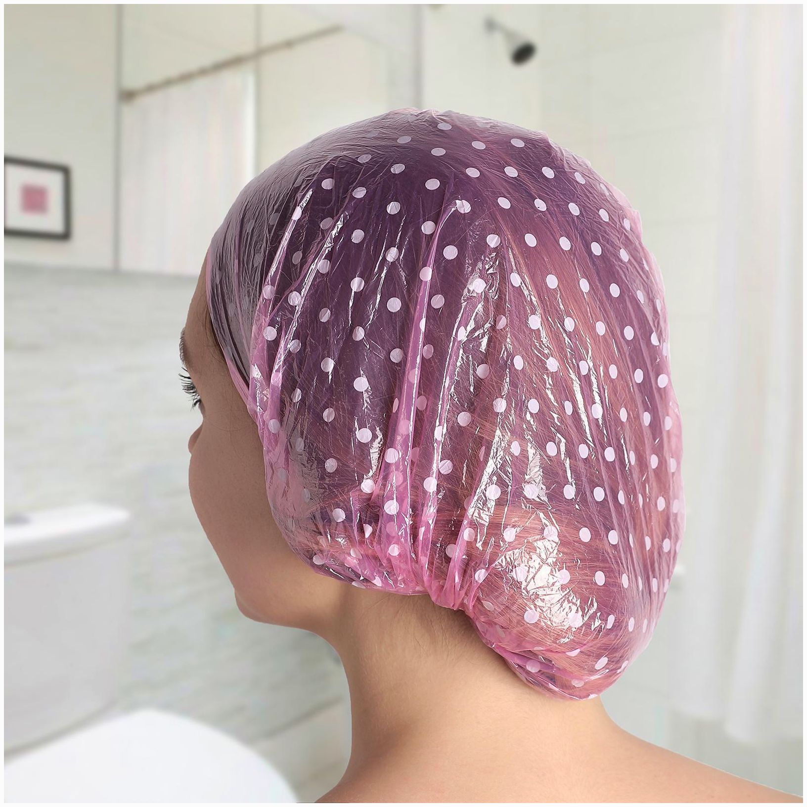 Набор шапочек для душа Доляна, 6 шт, цвет МИКС артикул анонс 140267