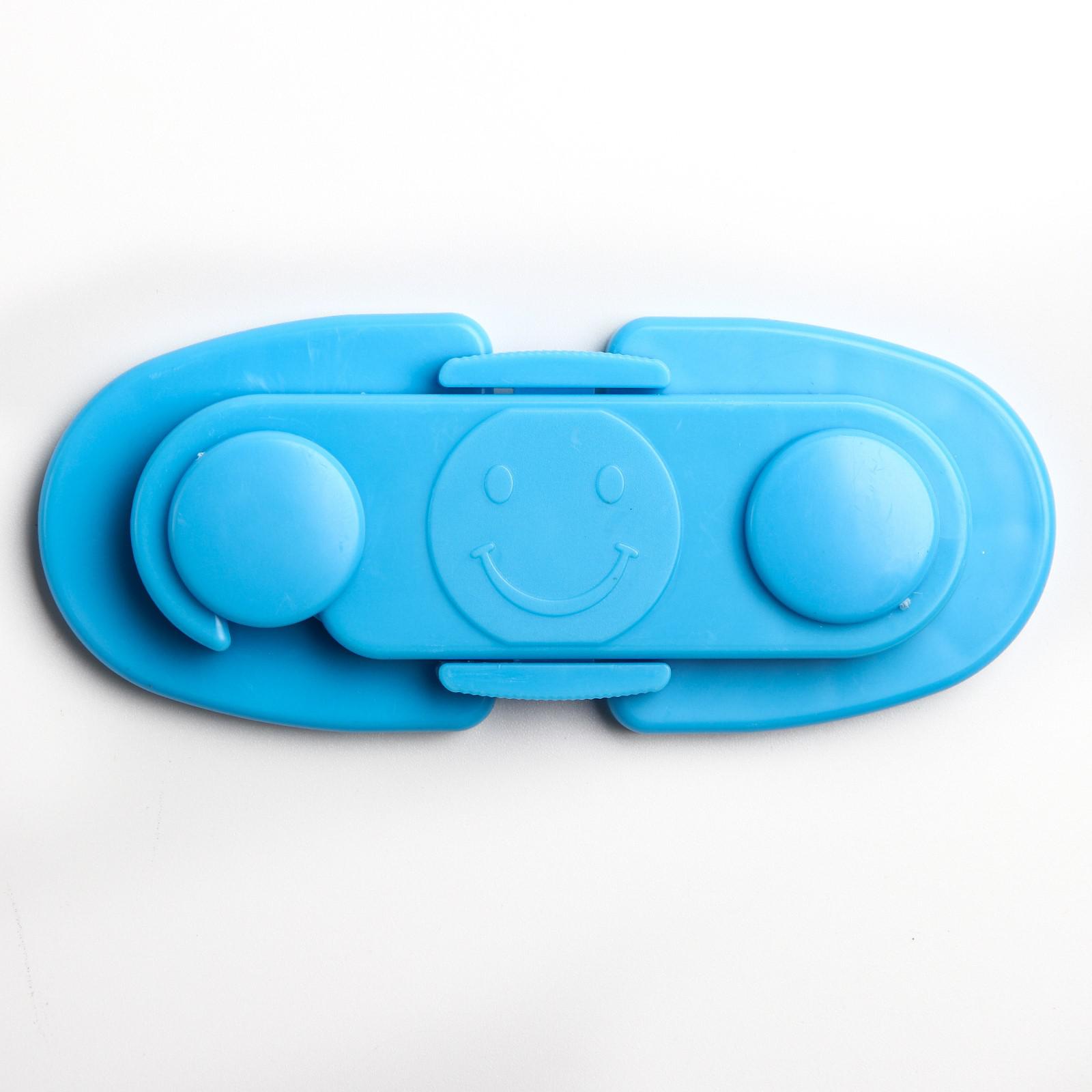 Картинка Блокиратор для дверей и ящиков, цвет голубой, Крошка Я (№2586852) от магазина Мир детей Товары для Новорожденных