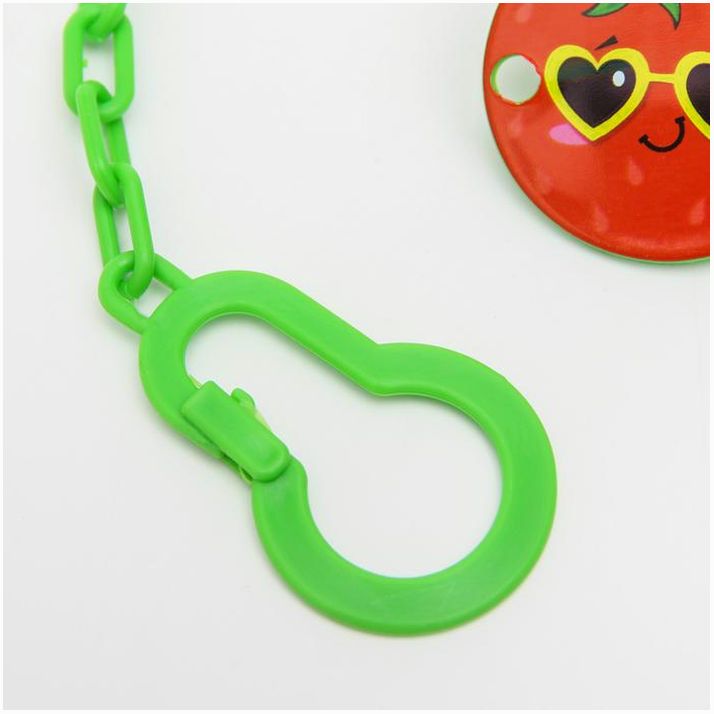 Картинка Держатель для соски - пустышки «Сладость», на цепочке, виды МИКС (№4733700) от магазина Мир детей Товары для Новорожденных