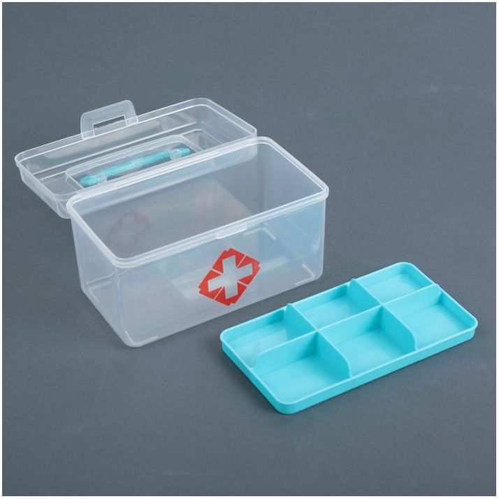 Картинка Аптечка, 15,5?9?9,5 см, цвет МИКС (№3121636) от магазина Мир детей Товары для Новорожденных