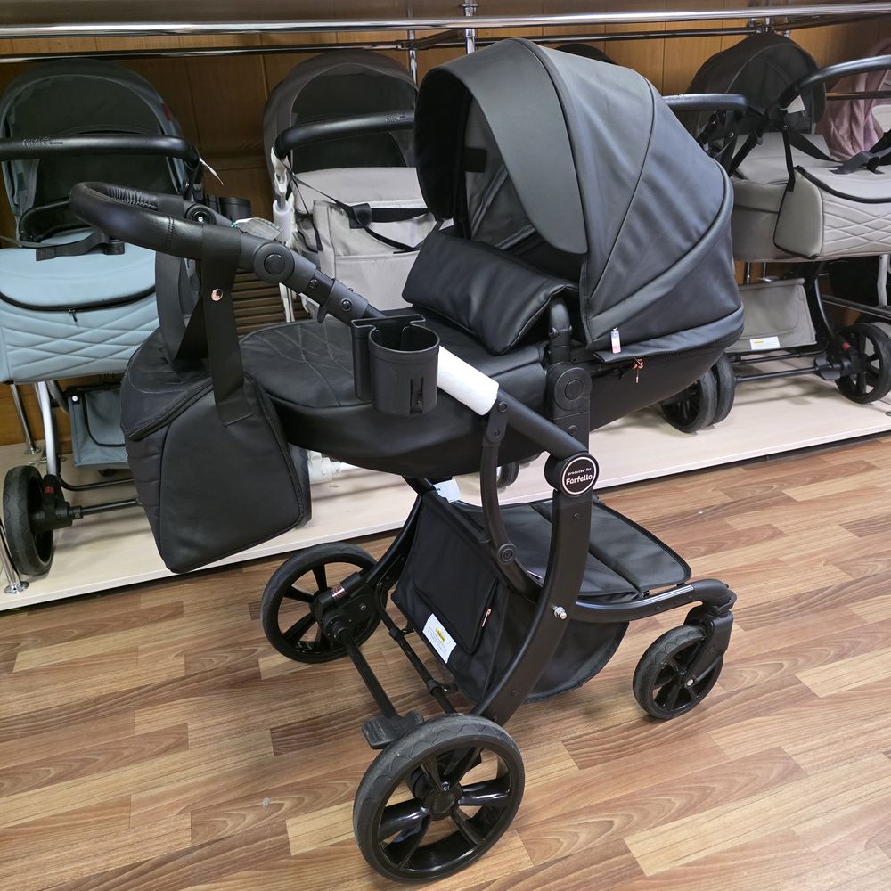 Коляска трансформер Aimile PRO Черный, арт.А-5 артикул анонс A-5