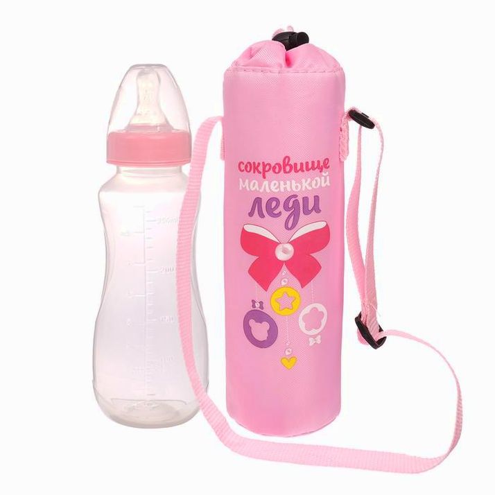Термо-чехол «Маленькая леди» для бутылочки 250 мл артикул анонс 3217471