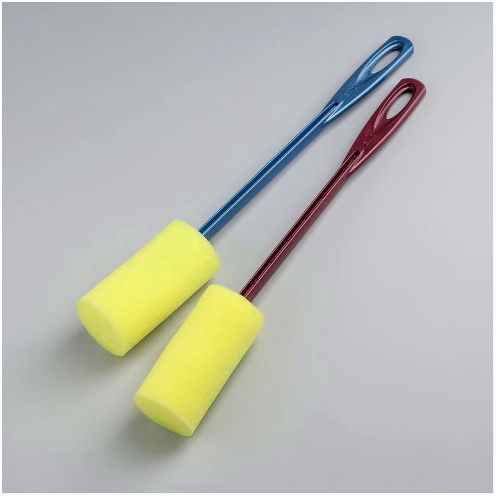 Картинка Ершик для мытья бутылок с губкой, цвет МИКС (№1078793) от магазина Мир детей Товары для Новорожденных