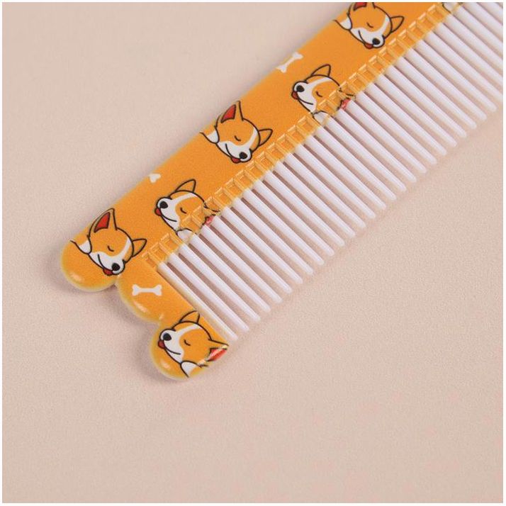 № 6852795 Расчёска фигурная «Корги», 14,7 ? 3,8 см