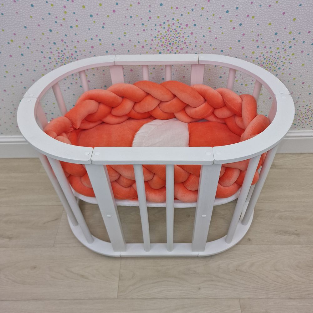 Пеленка для новорожденного с кружевами (бязь) артикул анонс КуклКПБ2_11