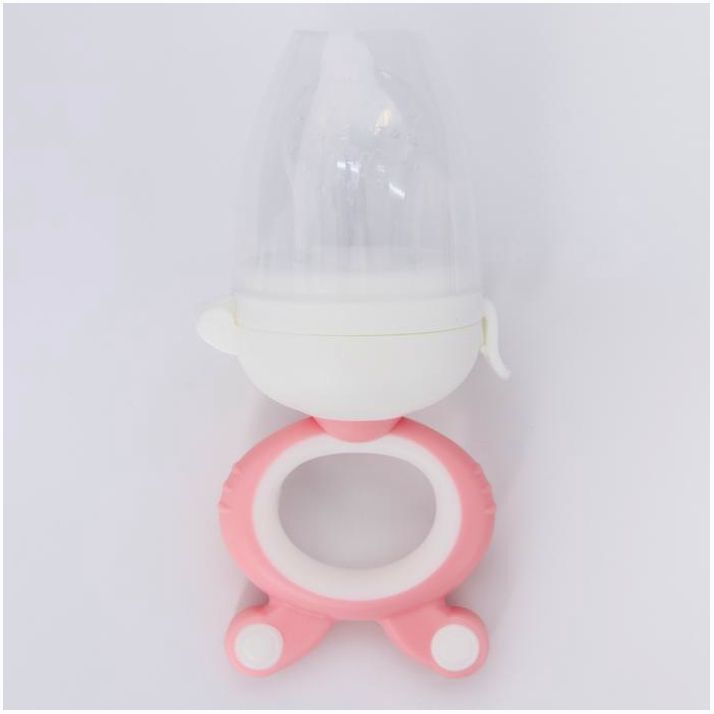 Ниблер с силиконовой сеточкой, вращ.поршень, цвет розовый артикул анонс 4780628