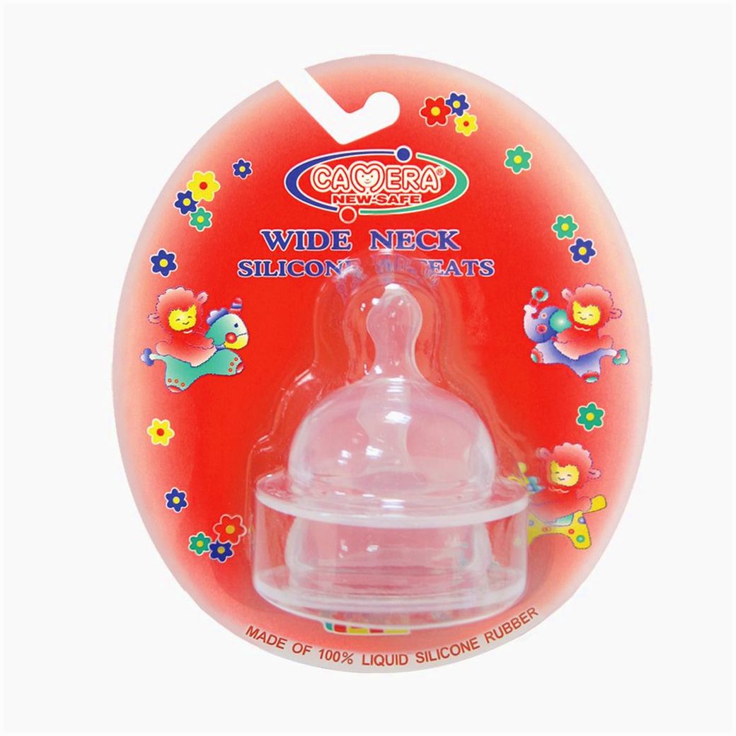 Соски в ассортименте (0-12 мес., силикон, круглая, мелкое - крупное отверстие, широкое горло, 2 шт.) артикул анонс 22368К