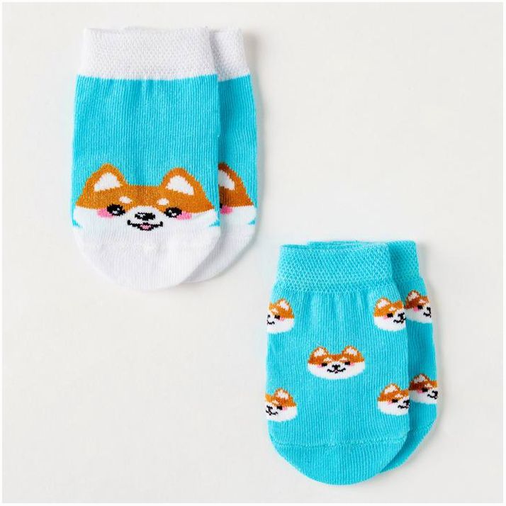 № 6904989 Набор носков Крошка Я «Корги», 2 пары, 6-8