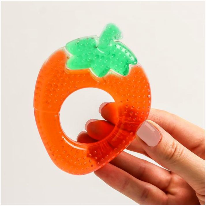 № 2634009 Прорезыватель охлаждающий «Клубника», Крошка Я