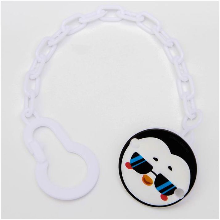 Держатель для соски - пустышки «ТРЕНД. Пингвин», на цепочке артикул анонс 4733690