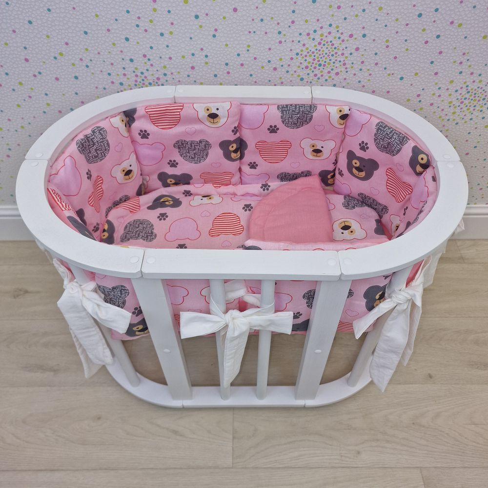 Пеленка для новорожденного с кружевами (бязь) артикул анонс КуклКПБ3_07