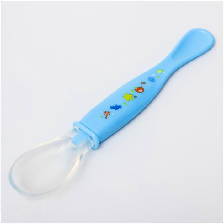 Ложка силиконовая детская «Мишка Принц» артикул анонс 5060428