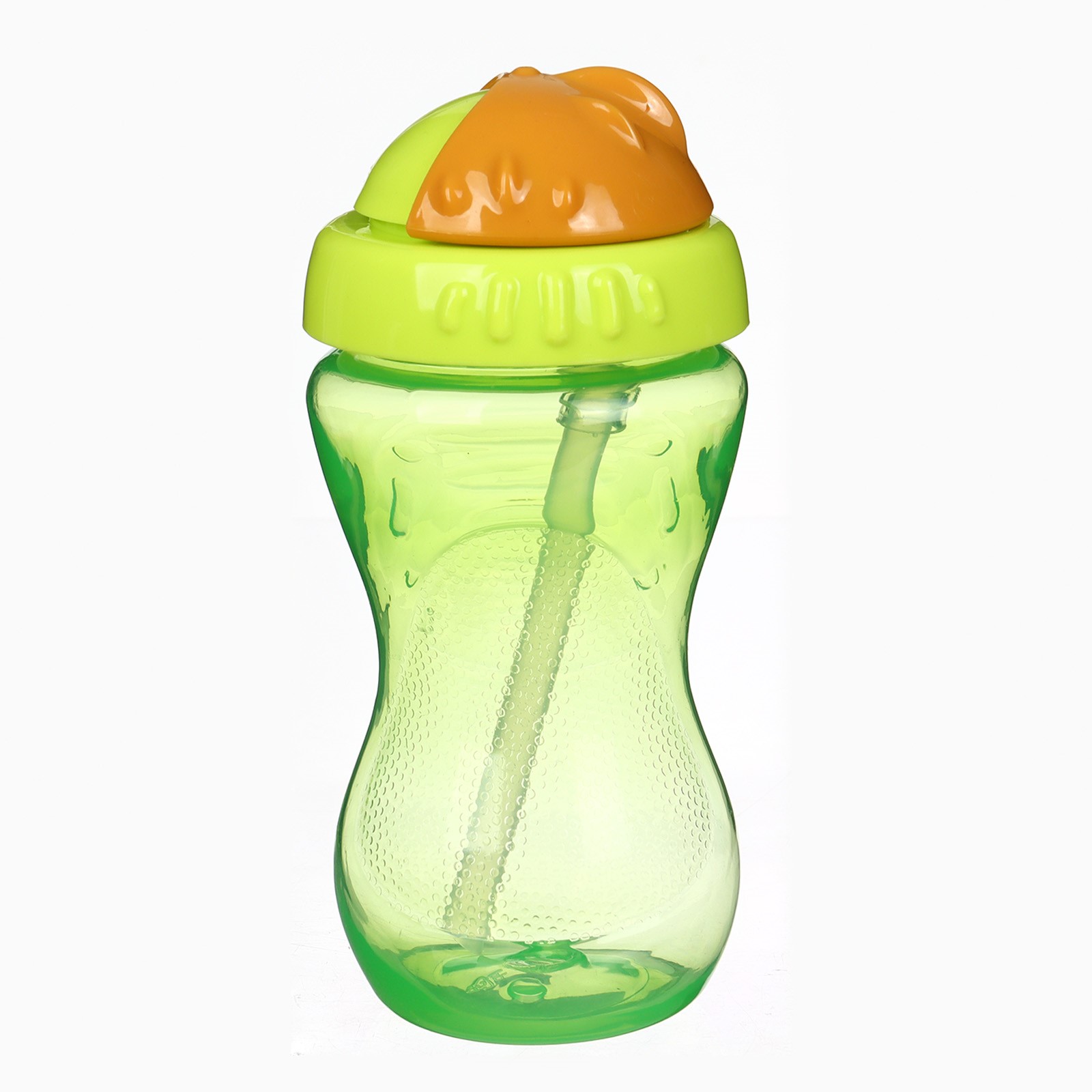 Картинка Поильник с силиконовой трубочкой, 340 мл., цвет Зеленый (№10792857) от магазина Мир детей Товары для Новорожденных