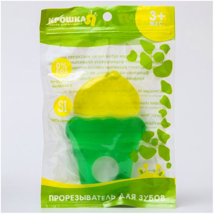 Картинка Прорезыватель охлаждающий «Мороженое», Крошка Я (№4301017) от магазина Мир детей Товары для Новорожденных