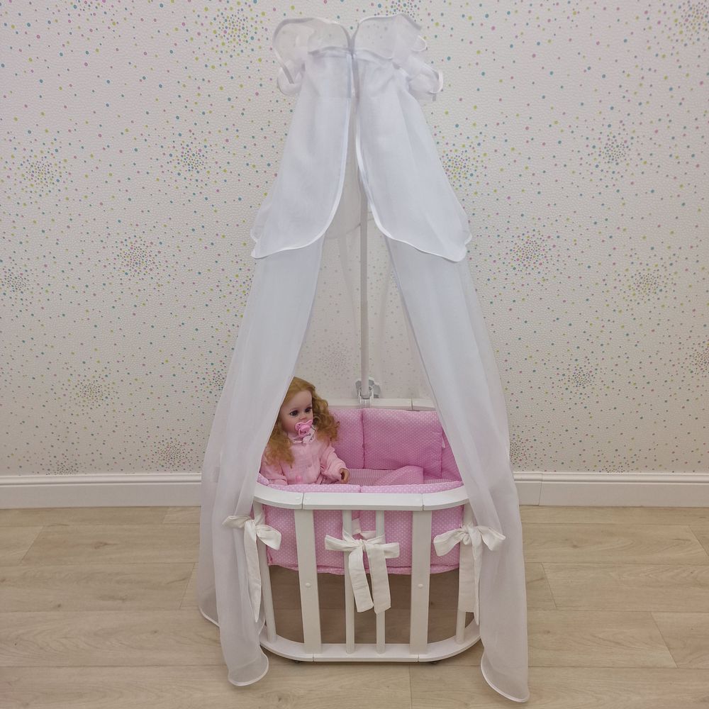 Пеленка для новорожденного с кружевами (бязь) артикул анонс КуклКПБ3_67