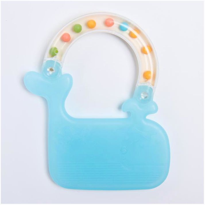 Картинка Прорезыватель с погремушкой «Китенок», цвет МИКС (№4601150) от магазина Мир детей Товары для Новорожденных