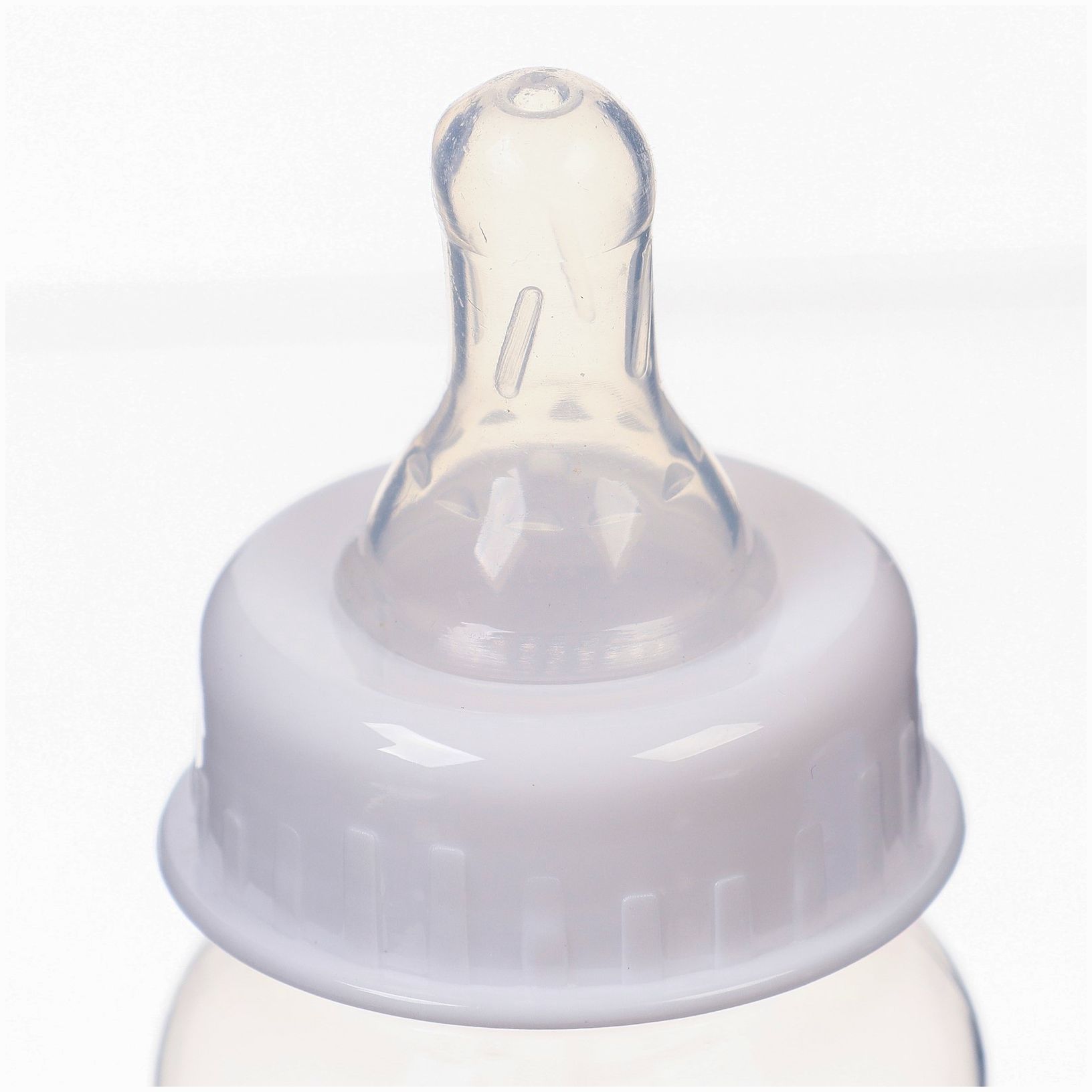 Картинка Бутылочка для кормления, классическое горло, 60 мл., от 3 мес., цвет голубой (№9844088) от магазина Мир детей Товары для Новорожденных