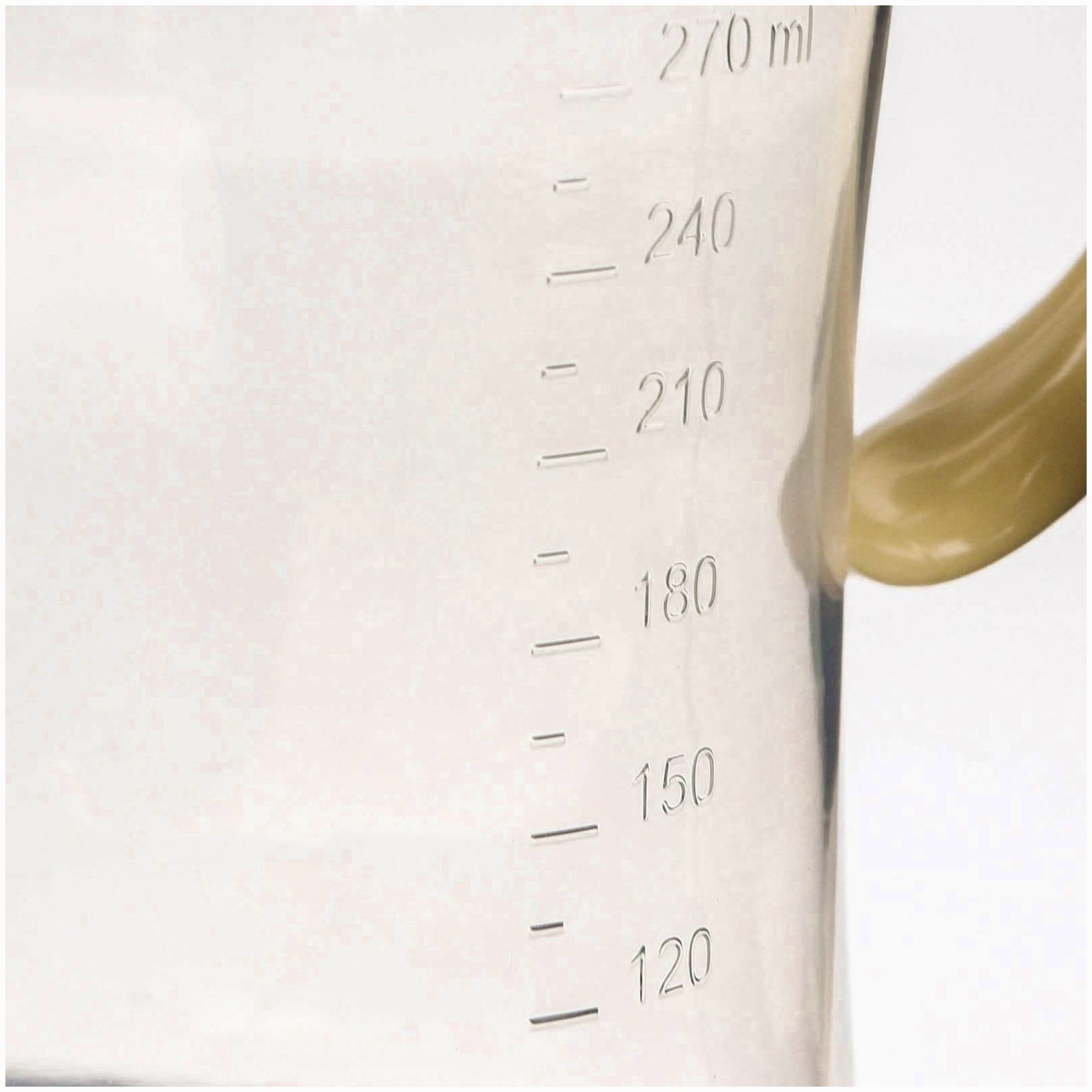 Картинка Бутылочка для кормления, широкое горло, 270 мл, с ручками, бежевый/серый (№9269323) от магазина Мир детей Товары для Новорожденных