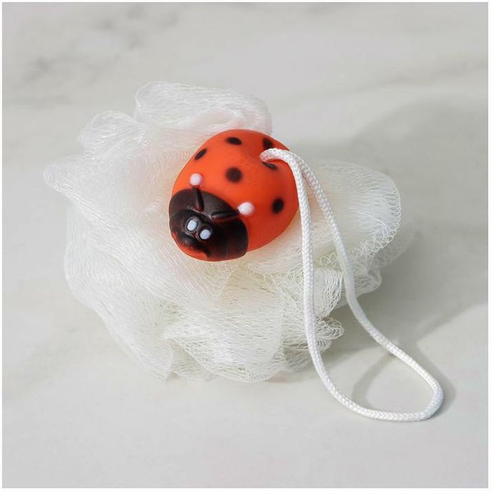 № 6976610 Мочалка для тела детская Доляна «Зверушки», цвет МИКС