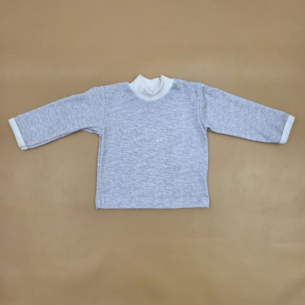 Кофточка №4 (интерлок, кнопки на плече, воротник стойка) артикул анонс 0791-62МД