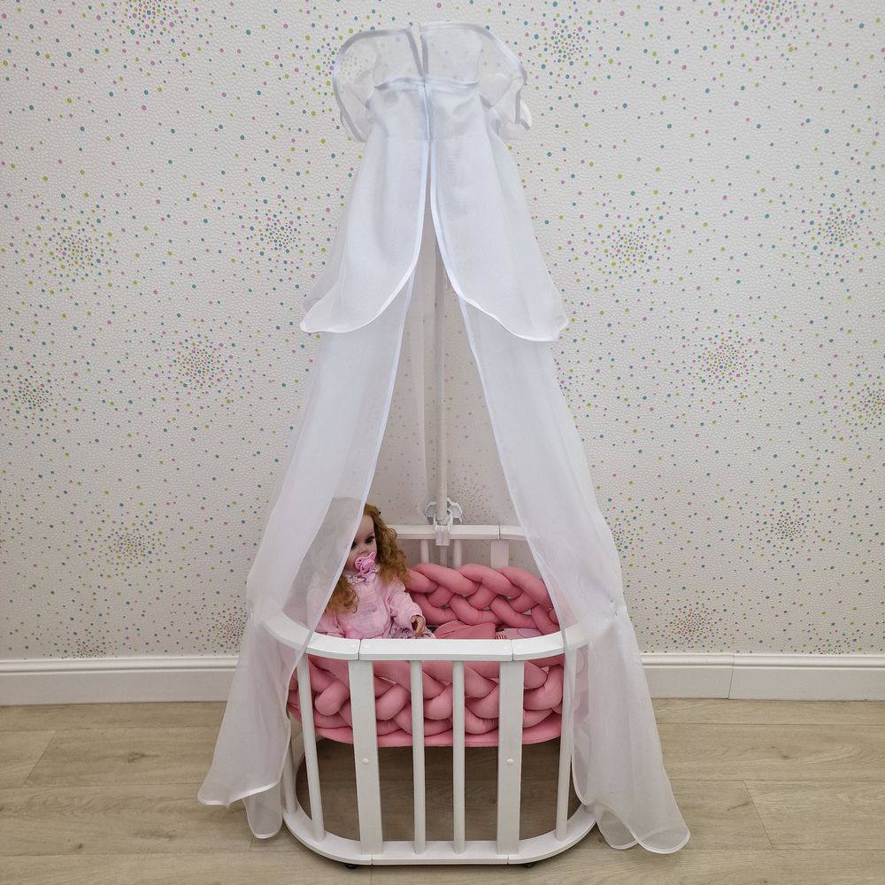 Пеленка для новорожденного с кружевами (бязь) артикул анонс КуклКПБ1_05