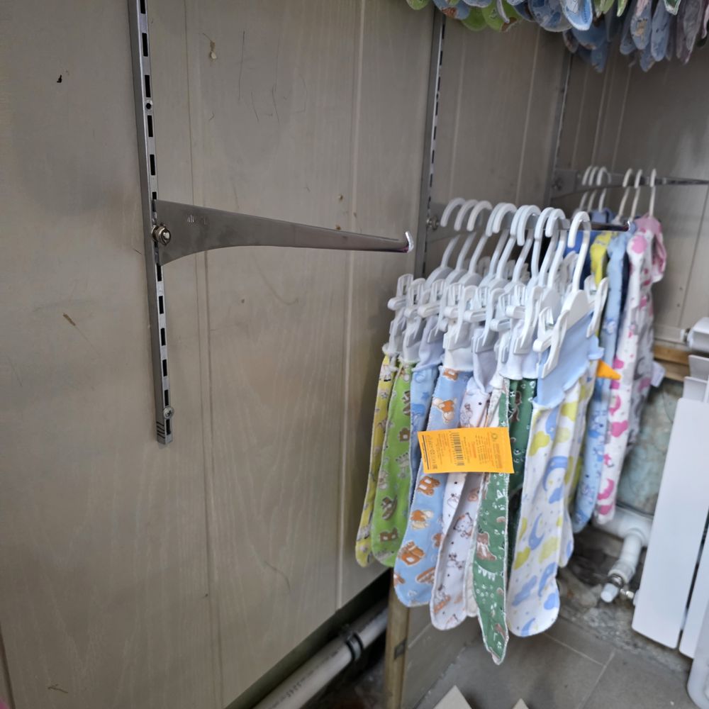 № м10-250 Крючок (кронштейн) полкодержатель система вертикал (длина 25 см)