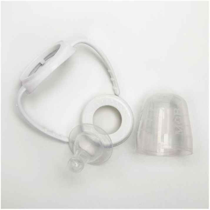 Картинка Бутылочка для кормления «Люблю молоко»,классическое горло, с ручками, 250 мл., от 0 мес., цвет белый (№2969839) от магазина Мир детей Товары для Новорожденных