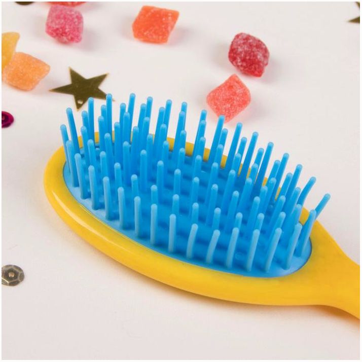 № 2564749 Расчёска-мини массажная, 4,5 ? 13 см, рисунок МИКС