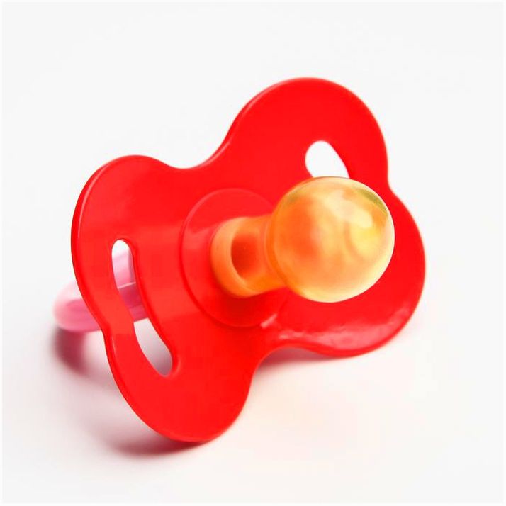 Картинка Соска - пустышка классическая, латекс, +0мес., «Доченька» (№2866374) от магазина Мир детей Товары для Новорожденных