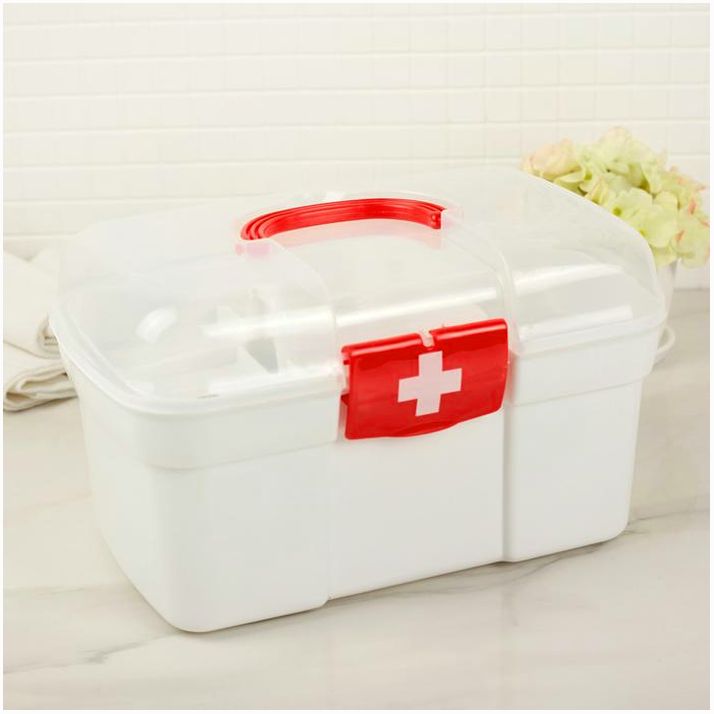 № 3090405 Аптечка, 28?17?16 см, цвет МИКС