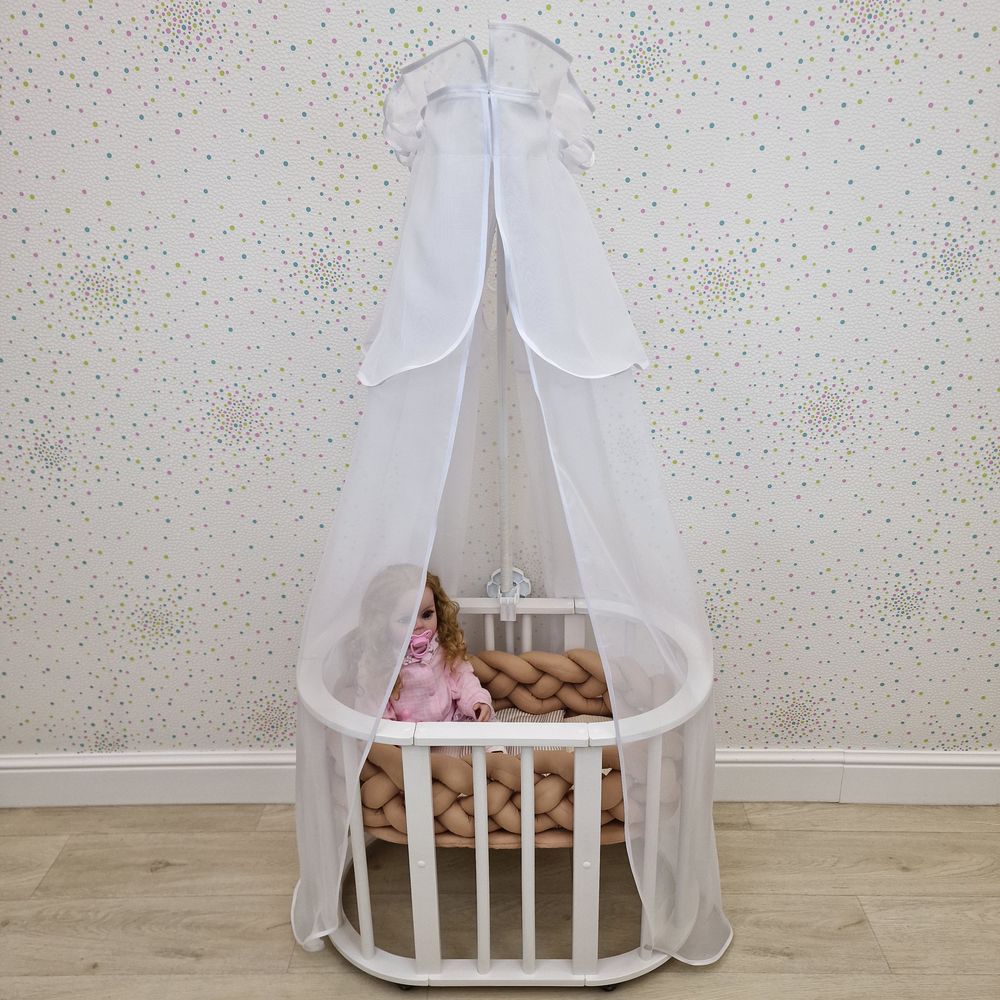 Пеленка для новорожденного с кружевами (бязь) артикул анонс КуклКПБ1_22