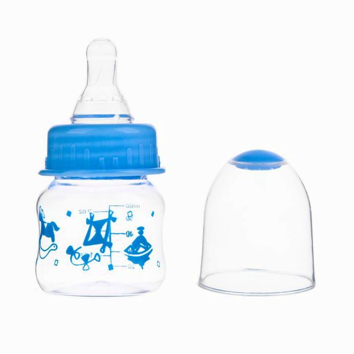 Картинка Бутылочка для кормления «Карапуз», классическое горло, 60 мл., от 0 мес., цвета МИКС (№144998) от магазина Мир детей Товары для Новорожденных
