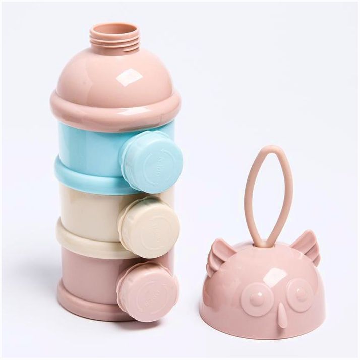 № 4611384 Контейнер для хранения детского питания «Совушка», цвет МИКС