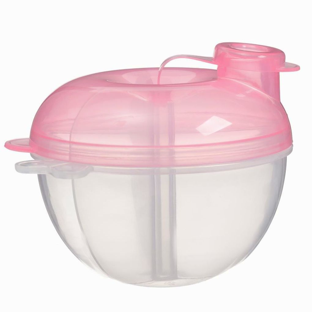 Картинка Контейнер для хранения детского питания, 3 секции, 9,5х8,5, 180гр (3х60гр) цвет МИКС (№10103649) от магазина Мир детей Товары для Новорожденных