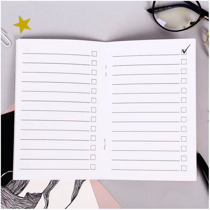 Картинка Блокнот А6, 16 л  "Планы на послезавтра" (№4182236) от магазина Мир детей Товары для Новорожденных