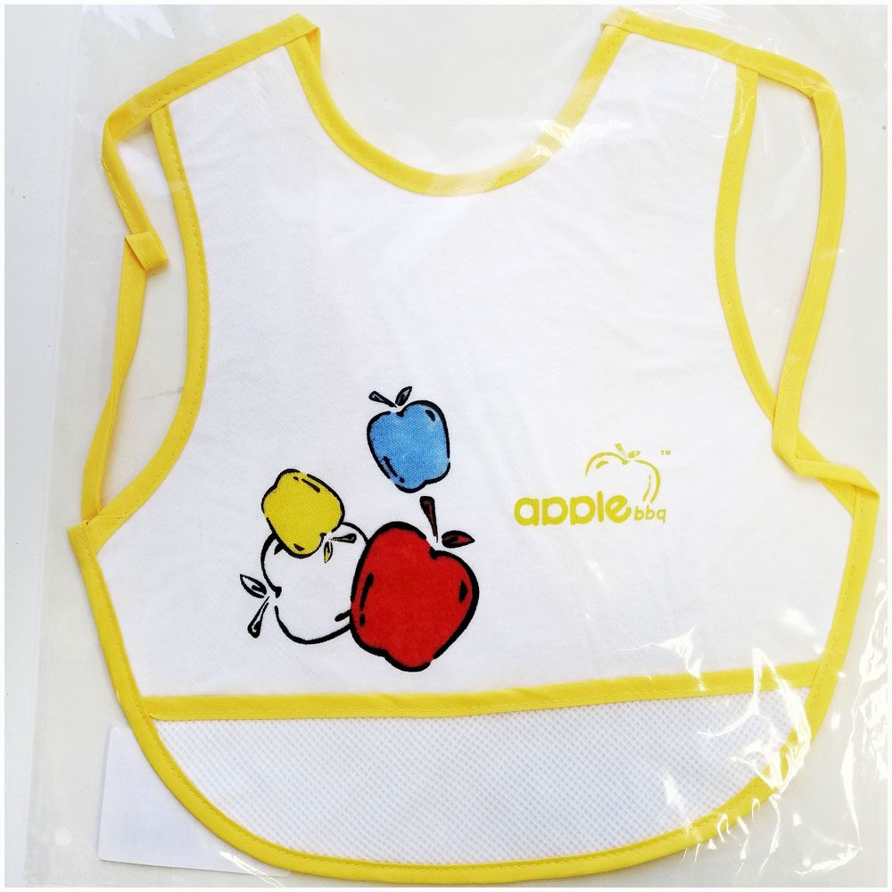 Картинка Нагрудник фартучек с кармашком (№01Т13-1) от магазина Мир детей Товары для Новорожденных