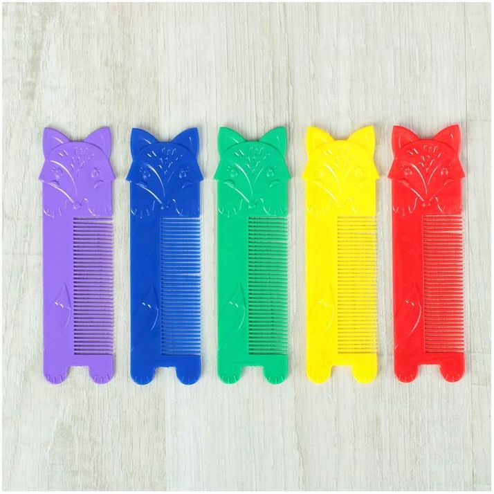 Картинка Расчёска фигурная, цвет МИКС (№1923517) от магазина Мир детей Товары для Новорожденных