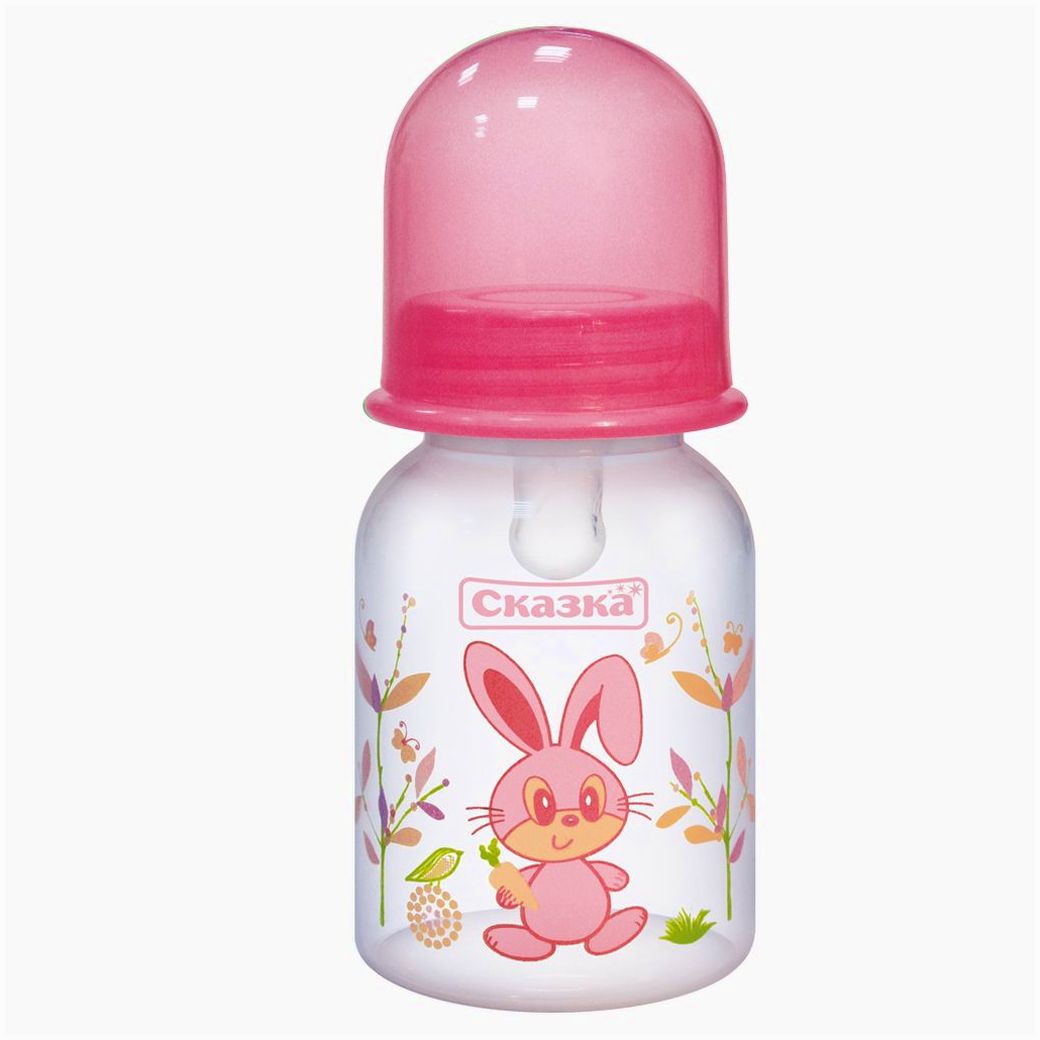 Бутылочка классическая (пластик, силиконовая соска) артикул анонс 1152С