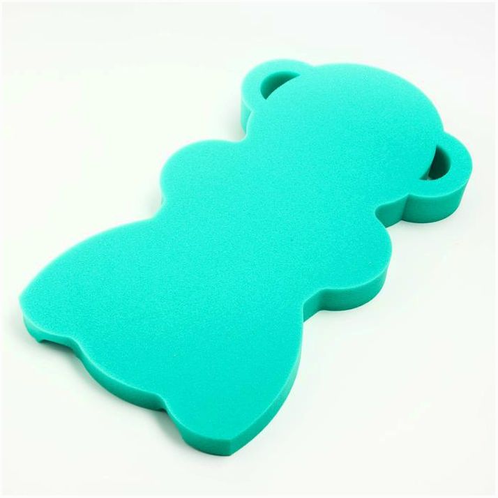 Картинка Подкладка для купания макси «Мишка», цвет зеленый, 55х30х6см (№4569678) от магазина Мир детей Товары для Новорожденных