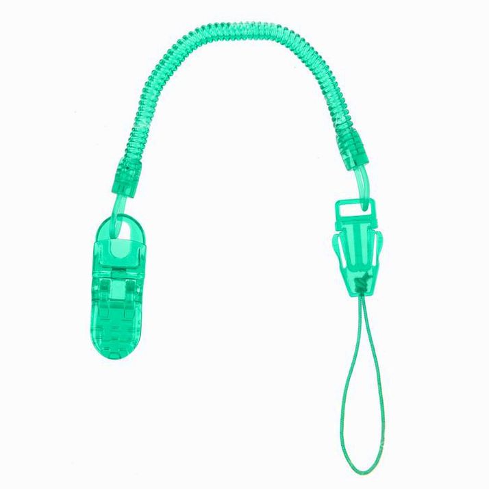 Картинка Держатель для соски - пустышки на пружинке-цепочке, цвет МИКС для мальчика (№3489181) от магазина Мир детей Товары для Новорожденных